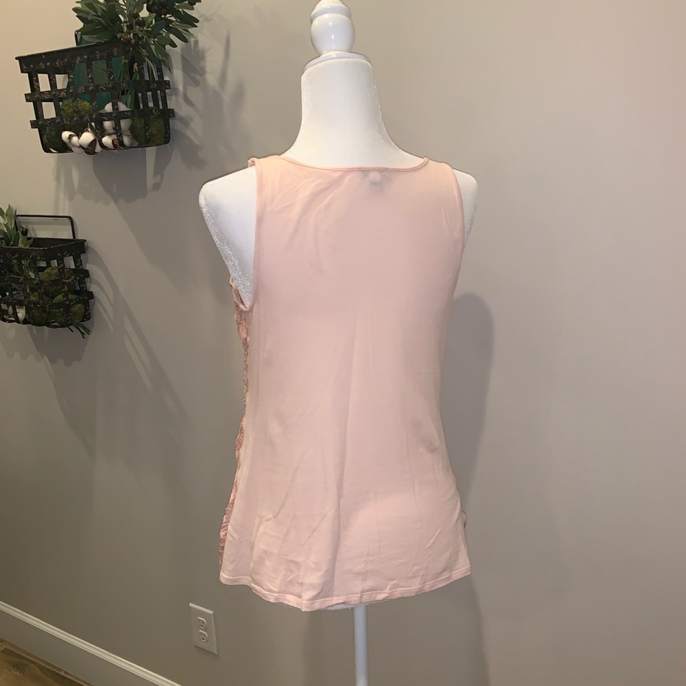 Pink Lace Tank - Picture 4 of 4